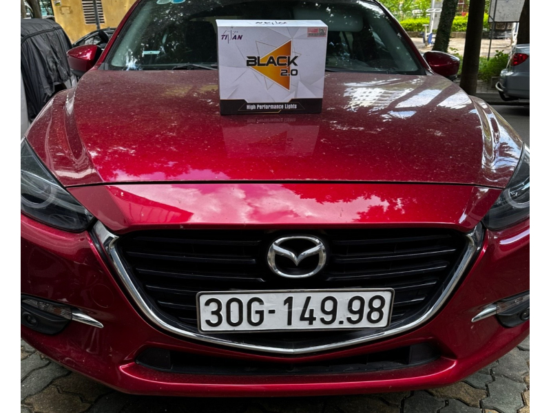 Độ đèn nâng cấp ánh sáng  MAZDA3 			